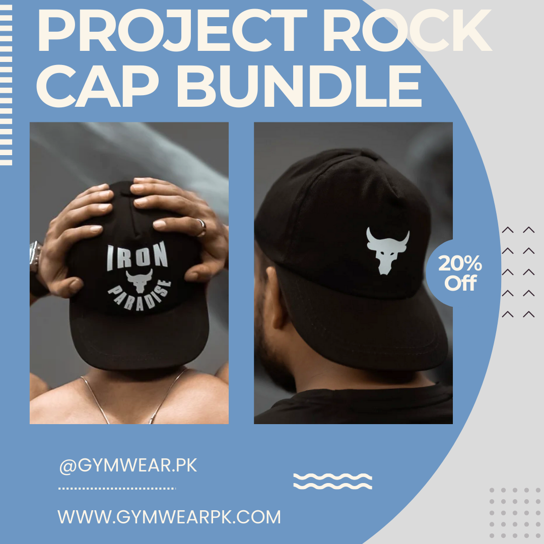 Project Rock Cap & Iron Paradise Cap | Bundle
