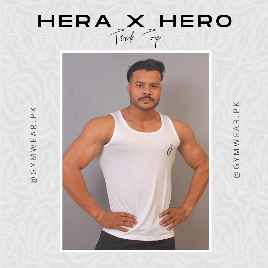Hera X Hero | Jeremy Buendia | White Tank Top