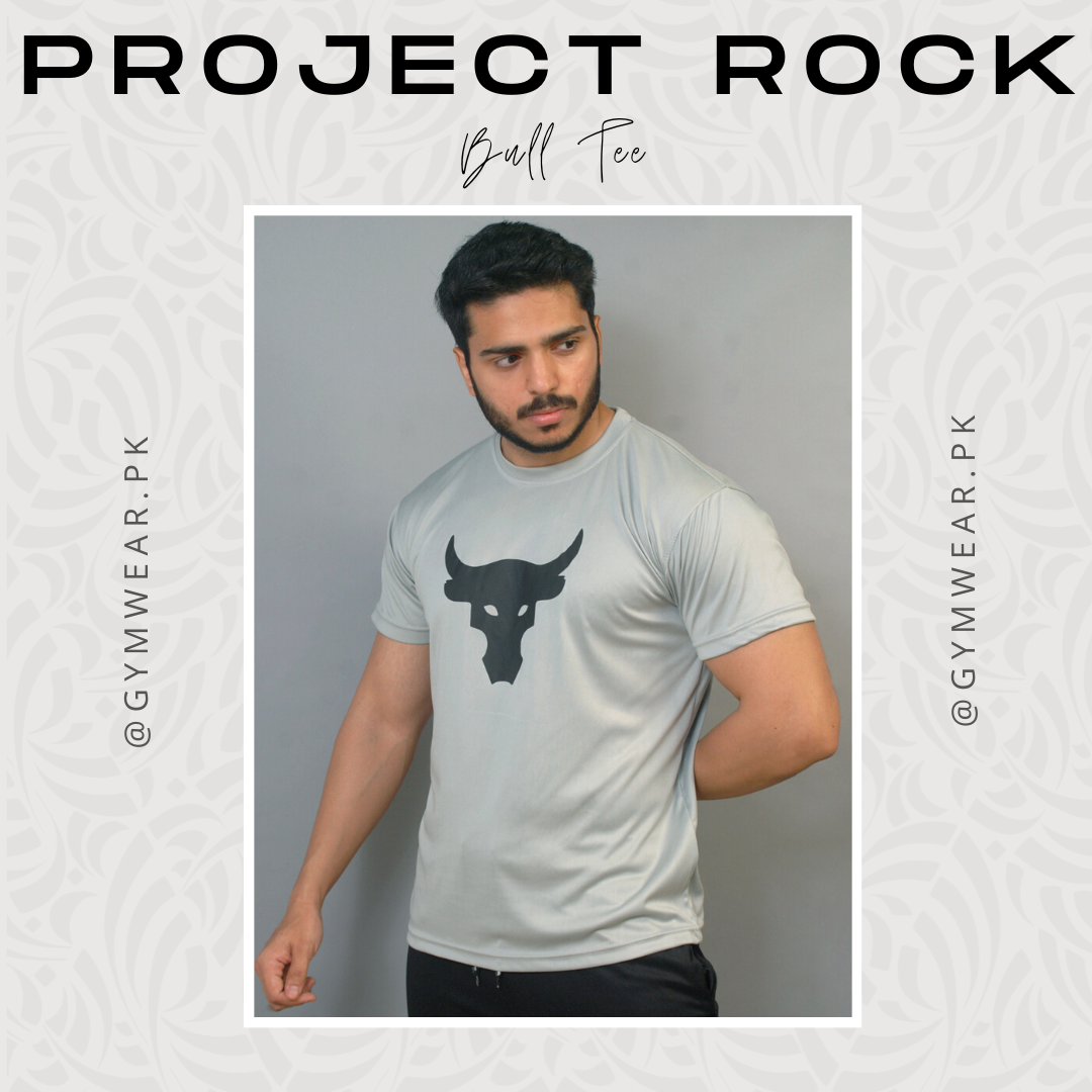 Project Rock Dri-Fit | Ash Grey | T-Shirt
