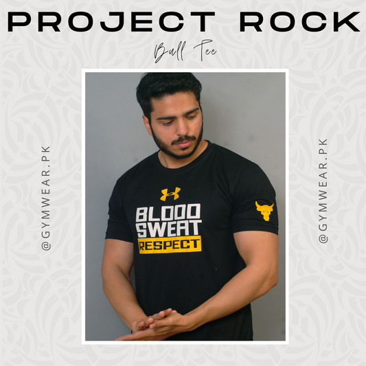 Blood Sweat Respect | Under Armour: Project Rock | T-Shirt