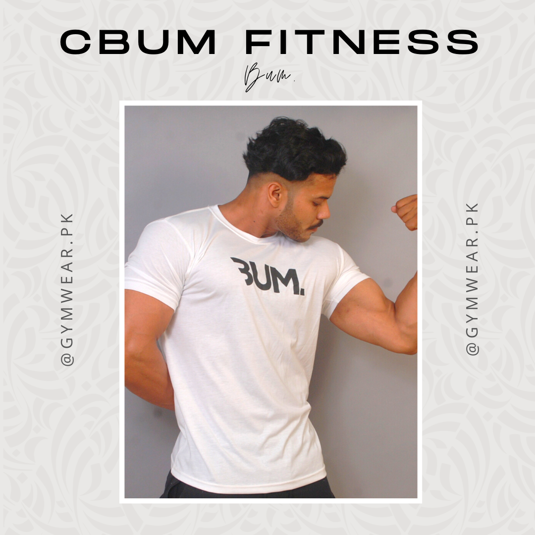 Bum. | Cbum Fitness White T-Shirt