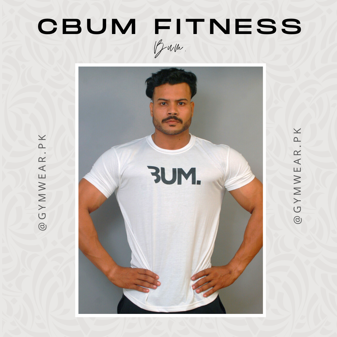 Bum. | Cbum Fitness White T-Shirt